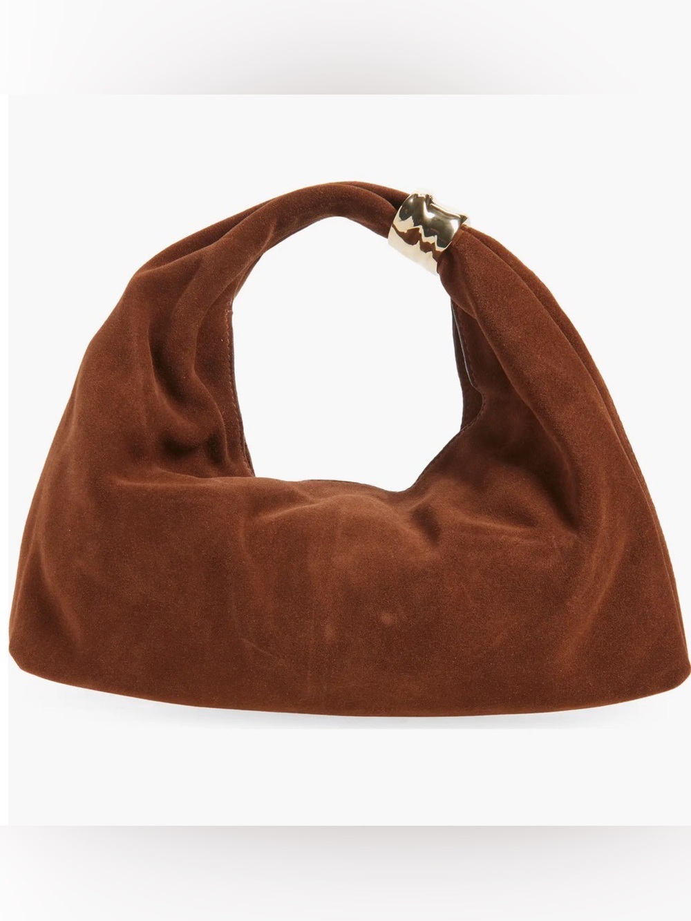 MADEWELL The suede mini ring pouch